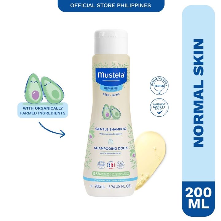 Ga04143pnp65 Mustela Gentle Shampoo 200ml Normal Skin Naturalness Lazada Ph