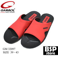 gambol รุ่น GM 32097 สีแดง ผลิตจาก GBOLD Technology™ คุณภาพมาตรฐานของแกมโบล นุ่ม เบา สบายเท้า ของแท้ 100%