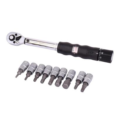 1/4 DR 2-14Nm Bike Torque Wrench Set Bicycle Repair Tools Kit Ratchet Mechanical Torque Spanner Manual Wrenches