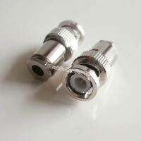 10ชิ้นเซ็ต RF Connector BNC Q9ชายปลั๊ก Clamp RG58 RG142 LMR195สายตรง CC