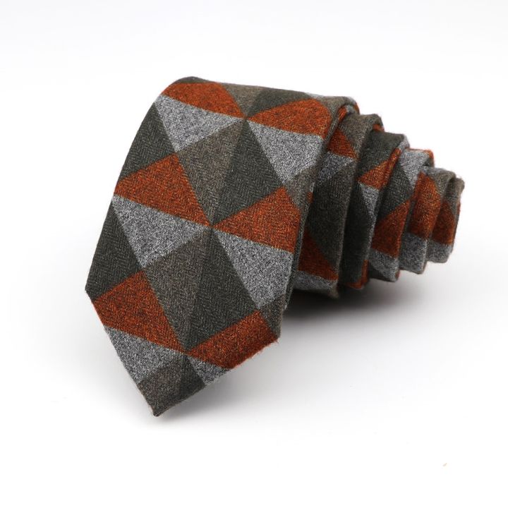 men-39-s-soft-classic-diamond-check-artificial-wool-cotton-dark-color-tie-striped-slim-black-grey-necktie-for-daily-accessory-gift