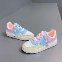 Ready Stock kasut perempuan wanita Macaron usual sneakers Womens shoes canvas shoes