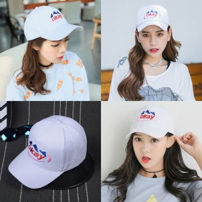 Cap_Okay หมวกแก็ป Hat_หมวกกันแดด หมวกแฟชั่นสไตล์เกาหลี ราคาถูก