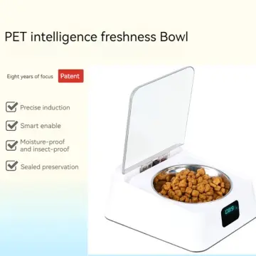 Automatic Pet Feeder 1L Capacity 6 Portions Dry Food Dispenser