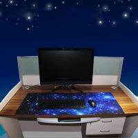 ☇ Galaxy Pattern Anti-slip Laptop Computer Gaming Large Mouse Pad Keyboard Mat