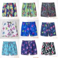 Beach Shorts Mens Beach Surfing Beach Volleyball Travel Vacation Casual Quick-Drying Soakable Loose Fashion Flower Pants