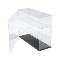 Transparent Display Case Models Protective Boxes Holder Container