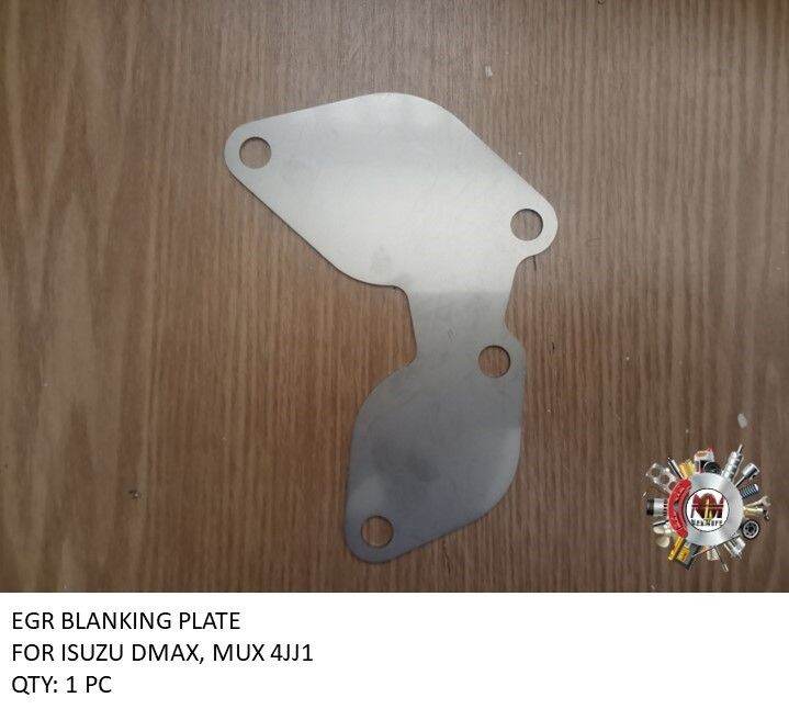 EGR BLANKING PLATE STAINLESS FOR ISUZU DMAX, MUX Lazada PH