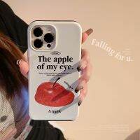 Apple พราว Ins 2 In 1ภาพยนตร์เกาหลีเคสโทรศัพท์ใช้ได้กับ IPhone 14 13 12 11 Pro Max ฝาแข็ง