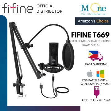 Fifine T669 Studio Condenser USB Microphone -  By