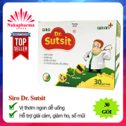 Siro Dr. Sutsit 30 gói Hỗ trợ giải cảm, giảm ho, sổ mũi