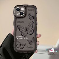 【Great. Cell phone case】 Realme C15 C11 C35 C25s C33 C30 C12 C21Y C25 C25Y C20A 9pro C20 C3ขอบลอน C17 10 5 6i 8i 8 7i 5i 7 9 8pro ย้อนยุคแนวแฟชั่นผีเสื้อ TPU นุ่มเคสครอบปกป้อง