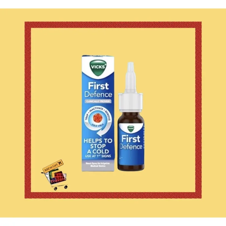 Nasal Spray ️ Vicks First Defence Lazada PH