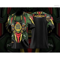 Summer Gshock Rasta printed 2023 mens T-shirt fashion versatile t-shirt