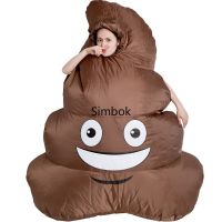 Inflatable Costume For Halloween, Funny Performance Clothes, Spoof Poop, Cartoon Doll, Childrens Day