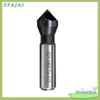 SFAJAI สีดำสีดำ 3/8 "ก้านกลม Countersink สว่าน เหล็กความเร็วสูง เงินสีเงิน โคบอลต์เหล็กความเร็วสูงที่มีเครื่องมือลบมุม แบบพกพาได้ ก้านกลม3/8" 82องศาจุดมุมเฉียงหลุม Chamfering ตัด คนงานงานประดิษฐ์