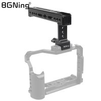 ;[=- Bgning Universal Camera Handle NATO Rail Cheese Top Hand Grip With Cold Shoe Arri Mount For Camcorder Monitor DSLR SLR Cage Rig