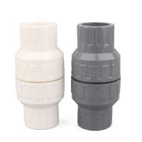 【CW】1pc 50mm Check Valve For Aquarium PVC Fitting Plumbing System Parts Water Tube Connector Non Return Check Valve