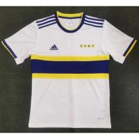 2022 2023 ล่าสุด เสื้อกีฬาแขนสั้น ลายทีมชาติฟุตบอล Boca away Jersey 22-23 ชุดเยือน