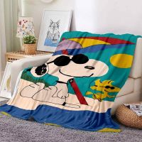 Soft and Comfortable Customizable Snoopy Comics Cartoon Cute Blanket for Sofa, Office, Lunch and Air Conditioning  17