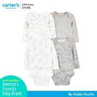 Carters  Bodysuit Set 4Pk Multi L9 คาร์เตอร์เสื้อผ้าชุดบอดี้สูทเซทแพ็ค 4 ชิ้น