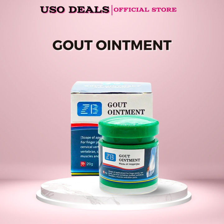 GOUT OINTMENT Cream For Gout And Arthritis Treatment, Herb Extract Gout