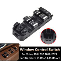 3 Pins สำหรับ Volvo S90L S90 2018 2019 2020 2021 Master Power สวิทช์ควบคุมเด็กล็อคปุ่มยก31415514 31415521