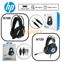 HP หูฟังเกมมิ่ง รุ่น H100 / H120 Gaming Headset วัสดุที่ทนทาน สวมใส่สบาย