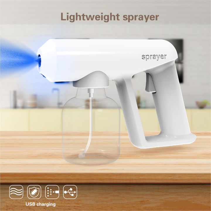 yonuo-sprayer-เครื่องพ่นแอลกอฮอล์ไร้สาย-ปืนสเปรย์นาโน-ปืนฉีดฆ่าเชื้อ-ปืนพ่นฆ่าเชื้อ-nano-spray-machine-250ml