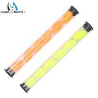 ❃❄▼ Maximumcatch 2pc Tubes/12pieces Popular Fly Fishing Strike Indicator Yellow/Orange Fishing Floating Float