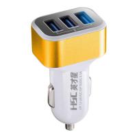 KAKA HSC HSC-300 3.1A สาม USB พอร์ตเร็วรถชาร์จไฟเครื่องชาร์จสำหรับสมาร์ทโฟนแท็บเล็ต