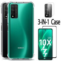 เคส Nana Ko Electron】3 In 1เคสสำหรับ Huawei Honor 10x Lite 30i 30S ฟิล์มป้องกันกันตกแบบใสสำหรับ Honor 30 I S 10 X เคส Lite