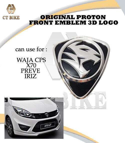 Original Proton Front Grille Emblem 3D Logo for Waja CPS/ X70/ Iriz ...