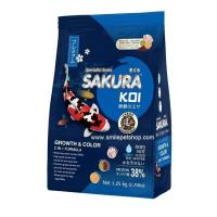 ❗❗โปรโมชั่นพิเศษ❗❗ SAKURA KOI Growth&amp;Color 1.25 kg. (อาหารปลาคาร์พสูตร เรงโตและเร่งสี)  KM11.2553?ถูกเวอร์?