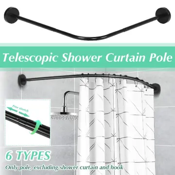 U Shaped Shower Curtain Rod - Best Price In Singapore - Sep 2023 | Lazada.Sg