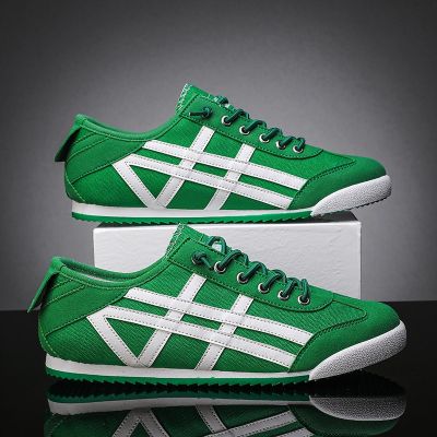 Unisex Sneakers 2022 New Trendy Mens Designer Sports Shoes Vintage Mens Green Sneakers Breathable Training Shoes Basket Homme