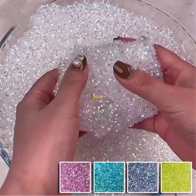 10g/pack Slime Sound Sprinkles Beads Asmr Slime Supplies Charms Accessories  For Fluffy Mud Clay