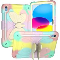 【DT】 hot  Kids Butterfly Case For ipad Mini 5 6 9.7 2017 2018 7th 8th 9th Gen 2021 Air 2 3 4 10.9 Pro 10.5 11 2020 Shockprooof Case Cover