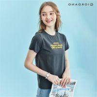 COD jb2763 GIORDANO เสื้อยืดผู้หญิง Womens Printed Tee 05391205