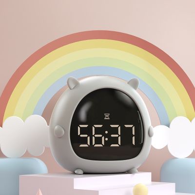 Xiaomi นาฬิกาปลุกอัจฉริยะดิจิตอล Led ชาร์จ Usb ขนาดเล็กสําหรับนักเรียน