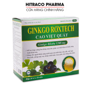 Hoạt huyết dưỡng não Ginkgo Biloba 1200mg Cao Việt Quất Natto giảm đau đầu