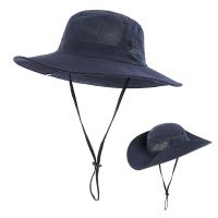 {You have a hat}หมวก Topi Kamping ผู้ชายผู้หญิง,หมวกหมวกป้องกันแสงแดดตกปลากลางแจ้งพับได้หมวกปั่นจักรยานกันลมหมวกล่าสัตว์เดินป่าหมวกเดินป่า