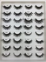 Mikiwi 5D Mink Lashes Lash Book Collection lash bible Multipack 25mm Fluffy Mink lashes Lash book ขายส่ง