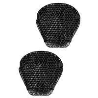 2X Silicone Motorcycle Seat Cover Air Seat Cushion Breathable Pressure Relief Protector