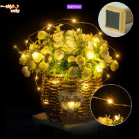 6Pcs 8led Cork ขวดไวน์ Stopper String Light ชาร์จพลังงานแสงอาทิตย์ Fairy ไฟสำหรับตกแต่งปาร์ตี้กลางแจ้ง