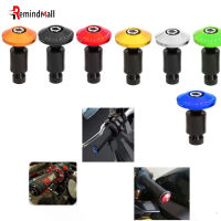 7/8 22mm Handlebar Grips รถจักรยานยนต์ Dirt Bike Handle Bar End Cap Plugs Slider1[สินค้าคงคลัง]