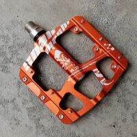 hyfvbujh△▩  1 pair Ultra-light and ultra-thin 3 Bearings Non-slip Pedals Aluminum alloy MTB Anodizing Road Pedal