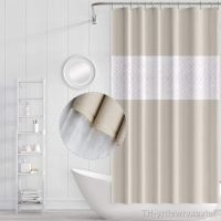 【hot】✸▦❄  Shower Curtain Curtains Mildew Resistant Antibacterial with Hooks Accessories