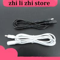 zhilizhi Store 10x 1/1.5/5m white black DC Power supply Male to female connector Cable Extension Cord Adapter Plug 20 22awg 5.5x2.1mm for strip