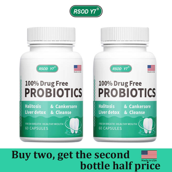 RSOD Y7™ Patented Probiotic and Prebiotic Supplement Contains